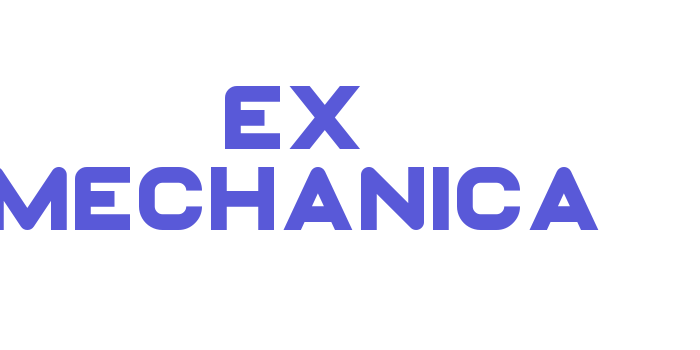 Download Ex Mechanica Font