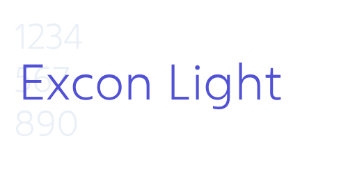 Excon Light-font-download