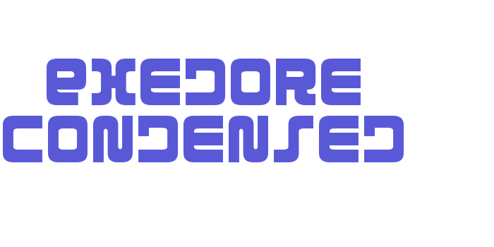 Exedore Condensed Font Download