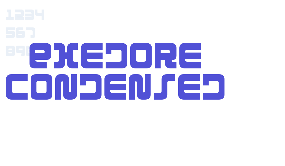 Exedore Condensed-font-download