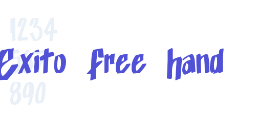 Exito_Free_Hand-font-download