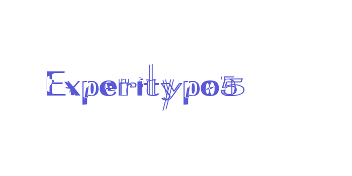 Experitypo5 Font Download