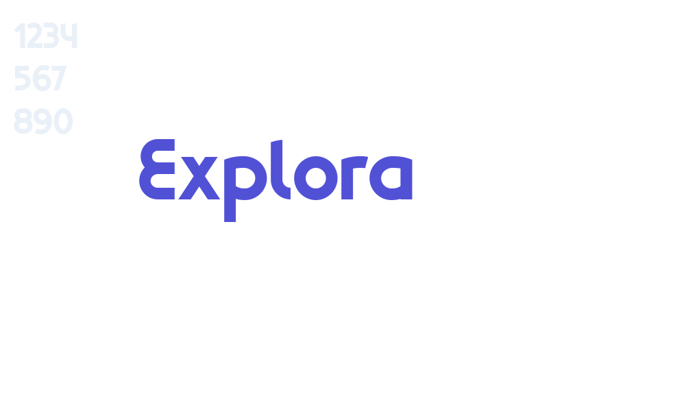 Explora-font-download