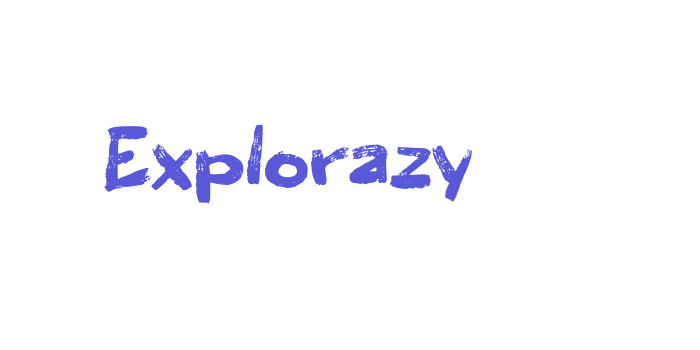 Explorazy Font Download