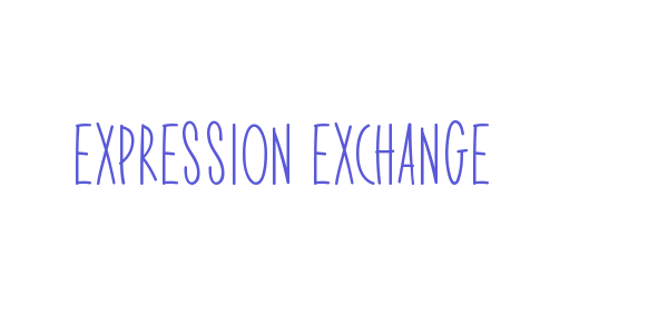 Expression Exchange font free