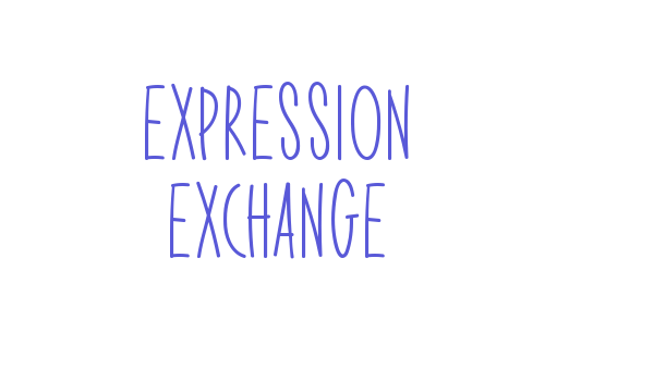 Expression Exchange Font