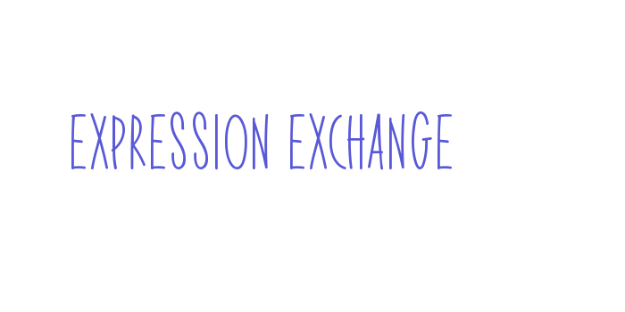 Expression Exchange Font Download