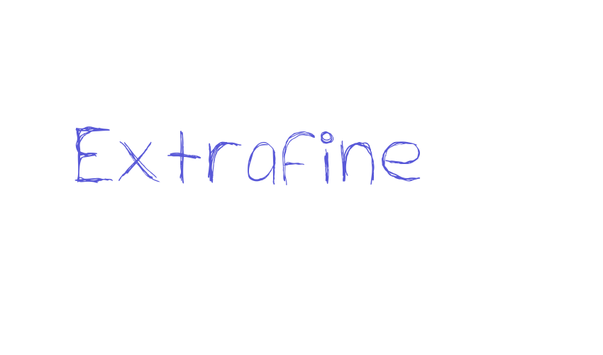 Extrafine Font Download