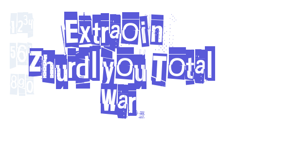 Extraoin Zhurdlyou Total War font free