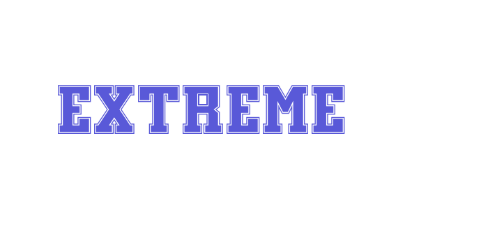 Extreme Font