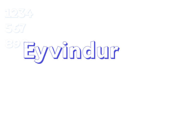 Eyvindur font download