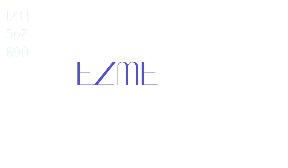 Ezme-font-download