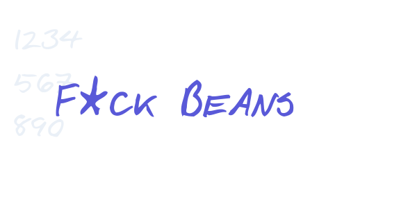 F*ck Beans font free