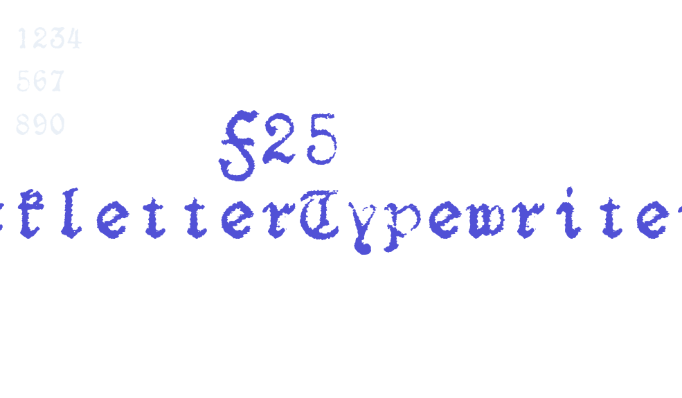 F25 BlackletterTypewriter-font-download