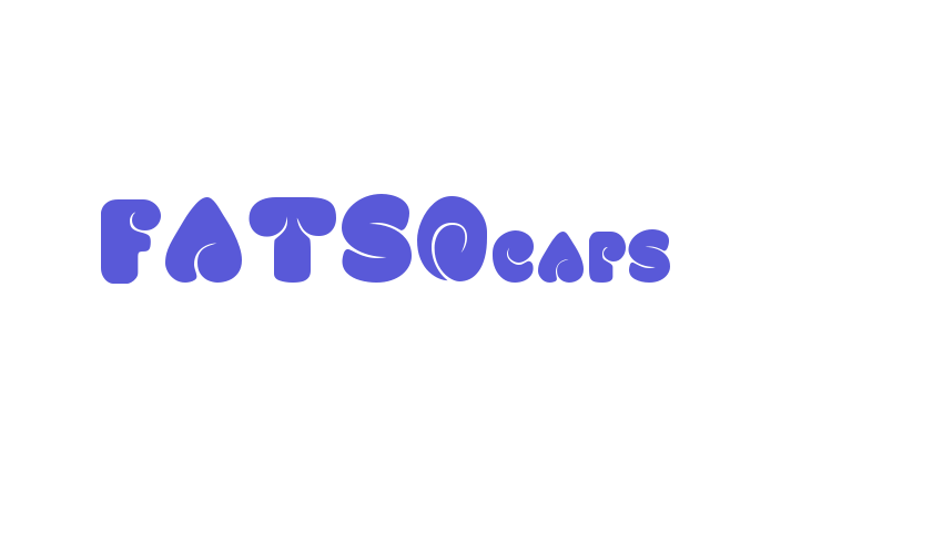 FATSOcaps Font Download