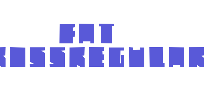 FAT BROSSRegular Font Download