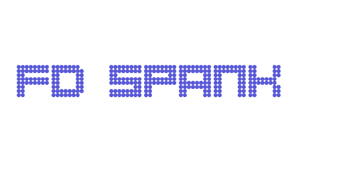 FD Spank Font Download