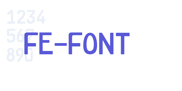 FE-Font font