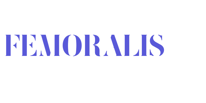 FEMORALIS Font Download