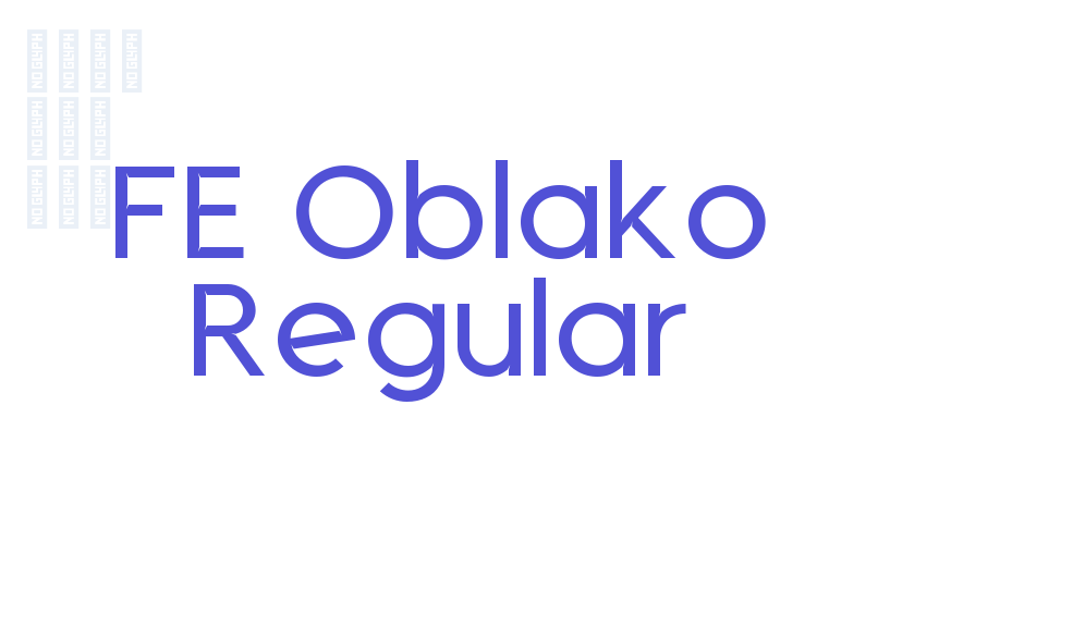 FE Oblako Regular-font-download