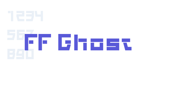 FF Ghost font free