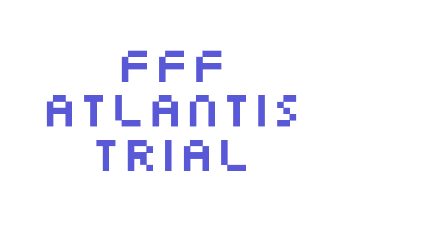 FFF Atlantis Trial Font Download