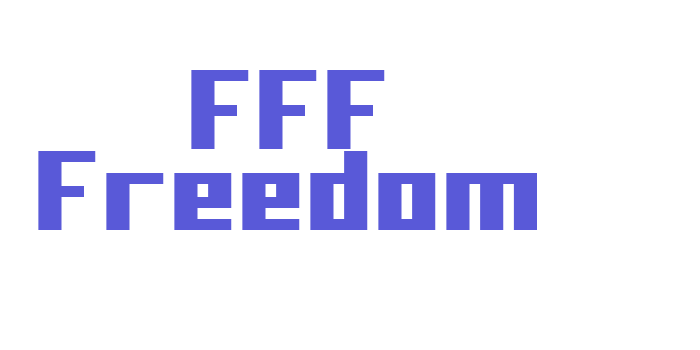 FFF Freedom Font Download