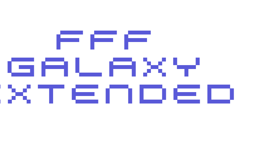 FFF Galaxy Extended Font Download