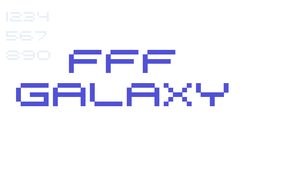 FFF Galaxy-font-download