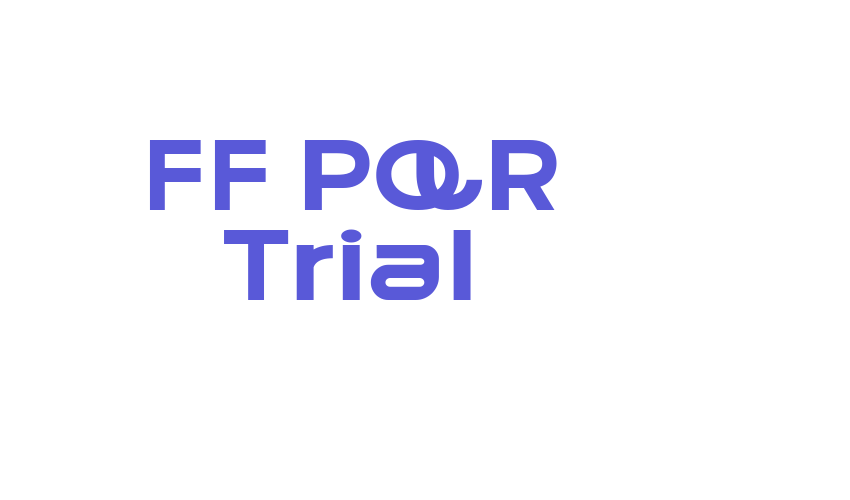 FF PQR Trial Font Download