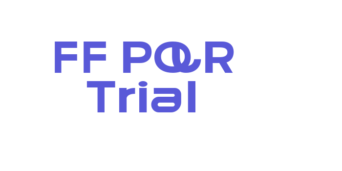 FF PQR Trial Font Download