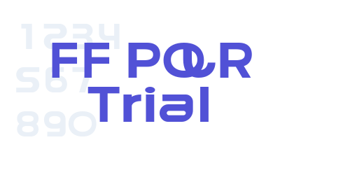FF PQR Trial-font-download