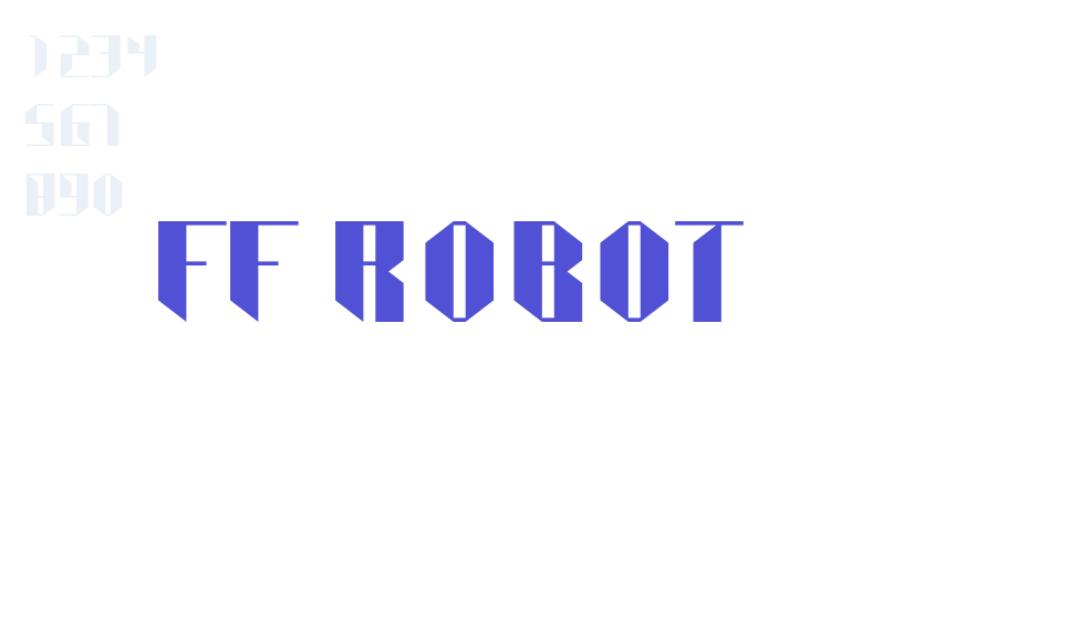 FF Robot-font-download