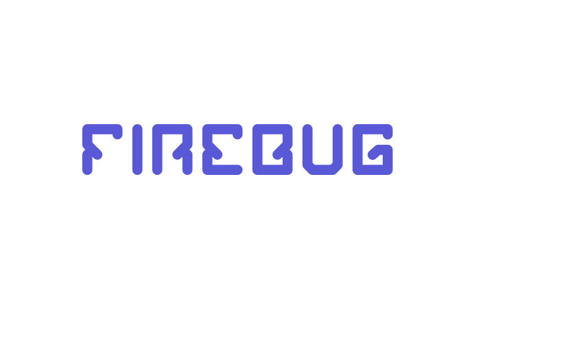 FIREBUG Font