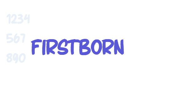 FIRSTBORN font free