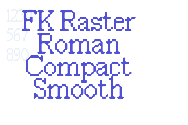 FK Raster Roman Compact Smooth