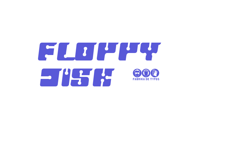 FLOPPY DISK 2 Font Download