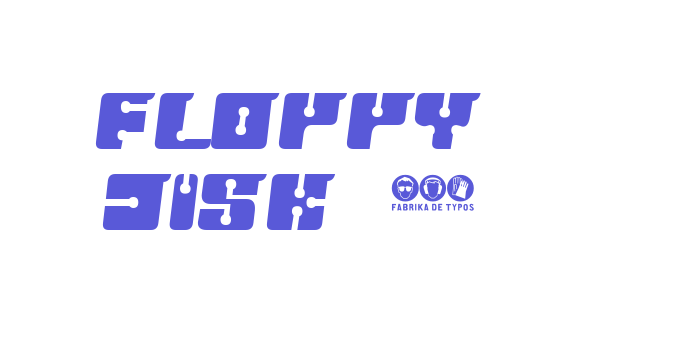 FLOPPY DISK 2 Font Download