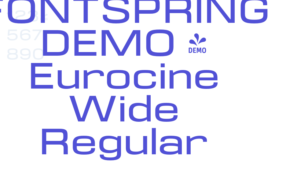 FONTSPRING DEMO – Eurocine Wide Regular-font-download