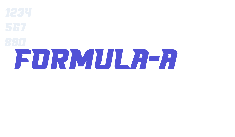 FORMULA-A-font-download