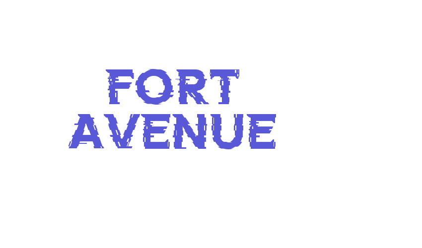 FORT AVENUE Font Download