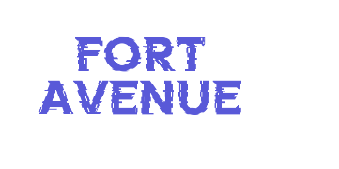 FORT AVENUE Font