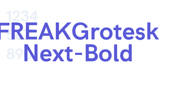 FREAKGrotesk Next-Bold font free