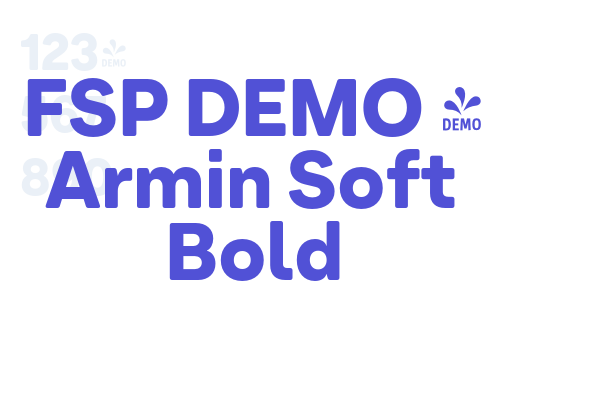 FSP DEMO – Armin Soft Bold