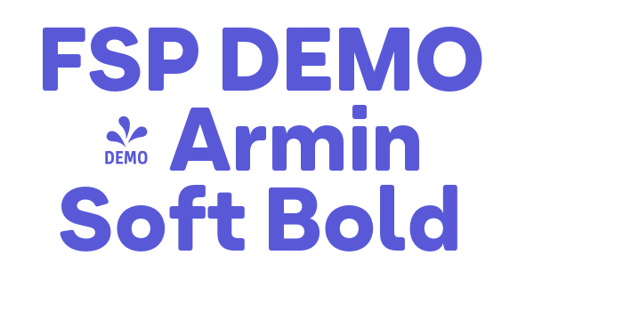 FSP DEMO – Armin Soft Bold Font