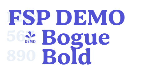 FSP DEMO – Bogue Bold-font-download