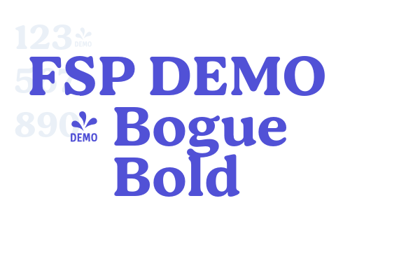 FSP DEMO – Bogue Bold