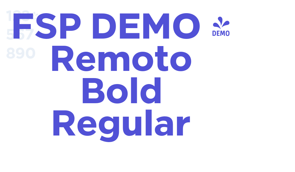 FSP DEMO – Remoto Bold Regular-font-download