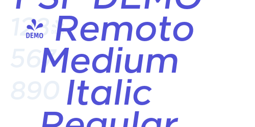 FSP DEMO – Remoto Medium Italic Regular-font-download