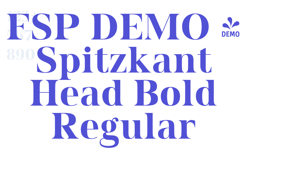 FSP DEMO – Spitzkant Head Bold Regular-font-download